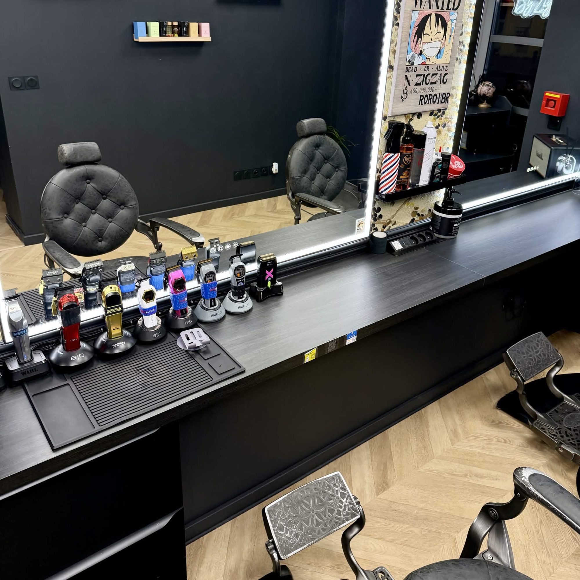Poste de coiffeur